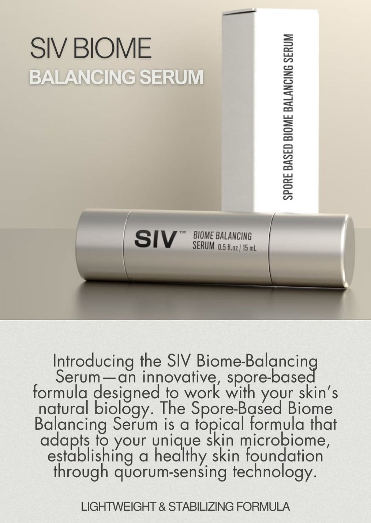 SIV: Biome Balancing Serum