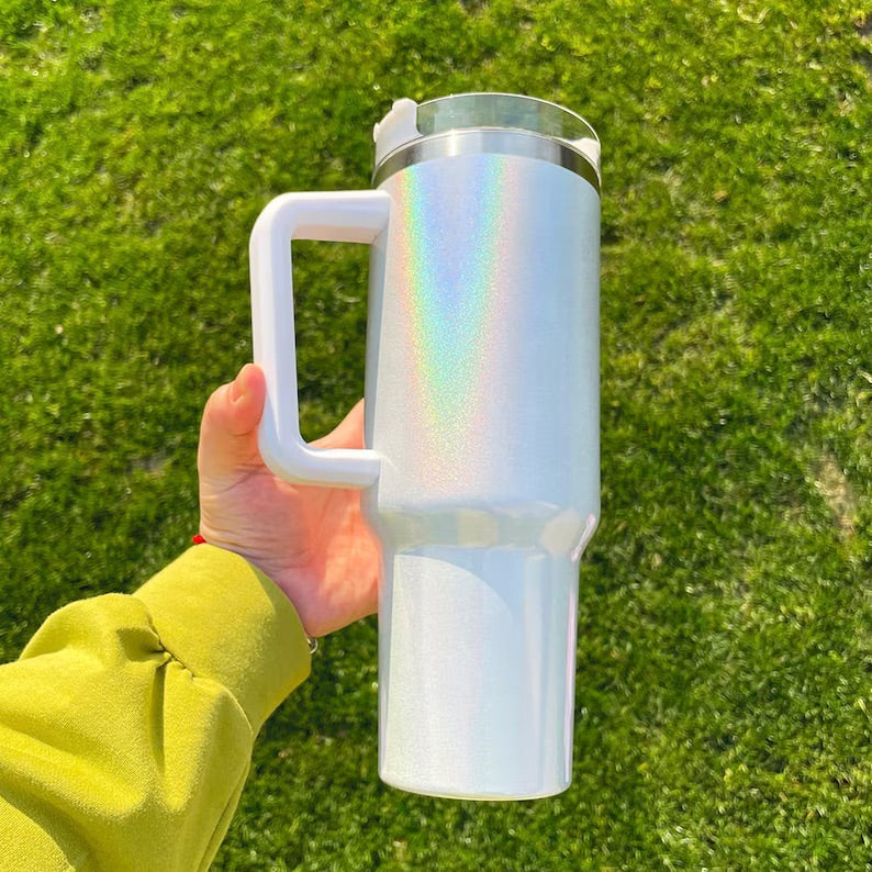 40 oz Tumbler- White