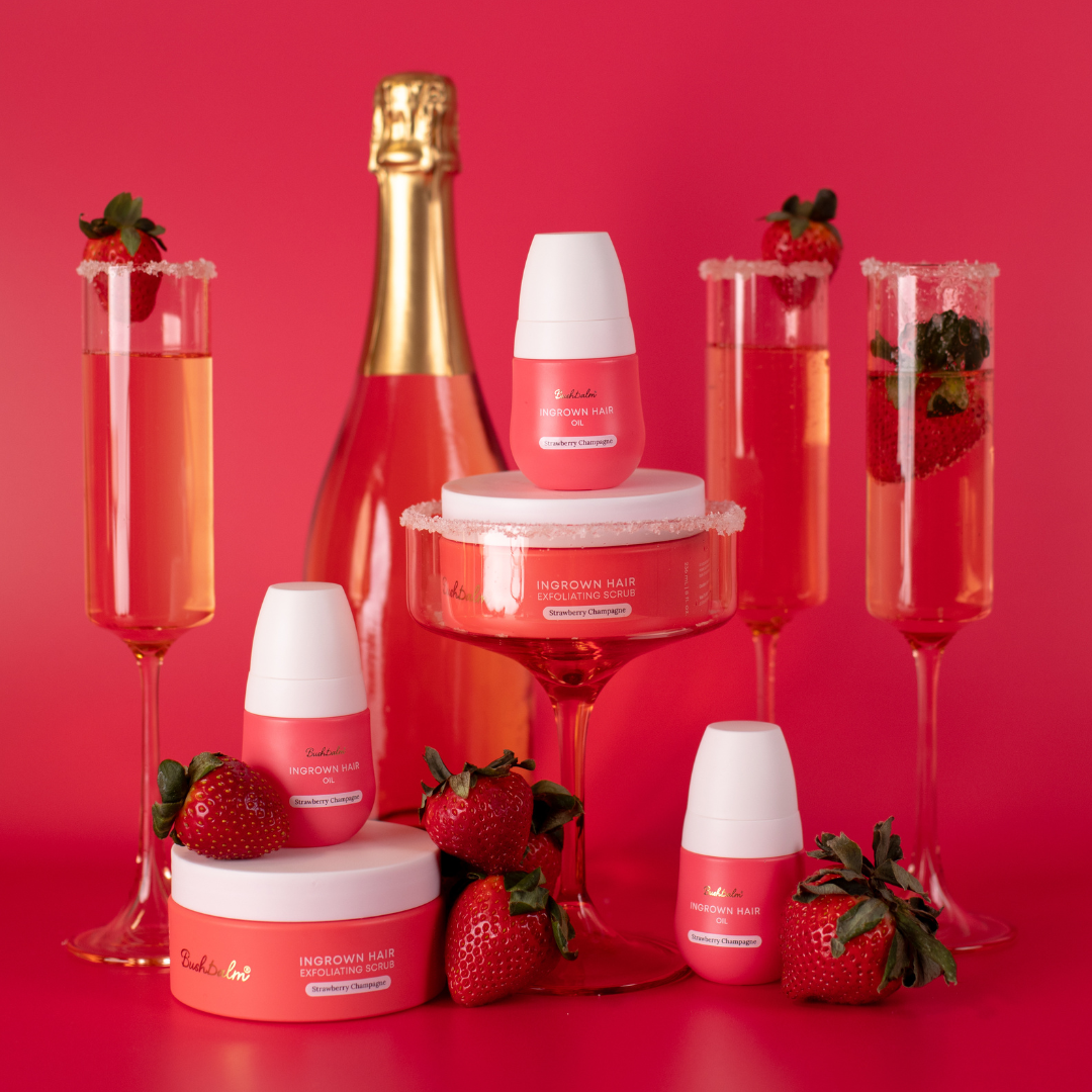 Exfoliating Scrub: Strawberry Champagne